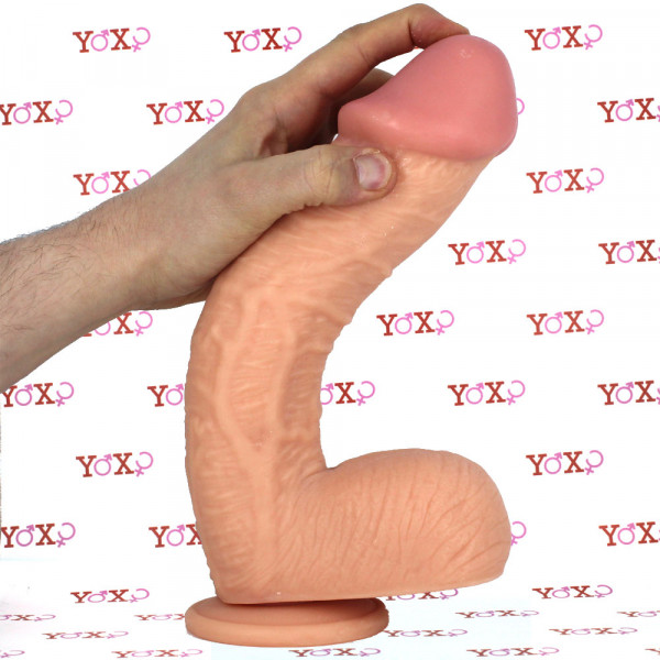 Dildo Realistico Morbido Flessibile 26 X 5 5 Carne UNICORNOROSA