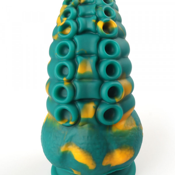 Dildo Anale Tentacolo Di Piovra Gigante In Silicone X Cm Giallo