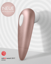 Satisfyer 1 Stimolatore per Clitoride Aspirante in Puro Silicone