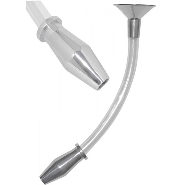 Cuneo Anale Cavo 10 X 4 cm. con Tubo e Imbuto UNICORNOROSA