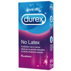 Profilattici Durex "NO LATEX" Senza Lattice - 6 Pezzi