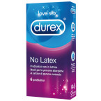 Profilattici Durex "NO LATEX" Senza Lattice - 6 Pezzi