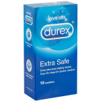 Profilattici Durex Extra Safe EXTRA SICURO - 10 Pezzi