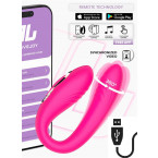 Vibratore Per Coppia Rotazione 360º Con APP Ricaricabile USB