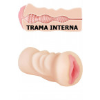 Vagina Masturbatore Sweet Lips Stroker con 2 DVD inclusi