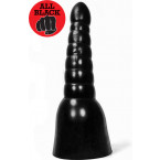 ALL BLACK Fallo Anale Progressivo XL 33,5 x 11 cm.