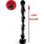 ALL BLACK Fallo Anale Progressivo 41.5 x 4,3 cm.
