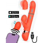 Vibratore Rabbit con APP - Vibra, stimola e sditalina Mindy 