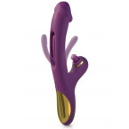 Vibratore Rabbit Siter con Vibrazione, Lingua Battente e Pallina Stimolante