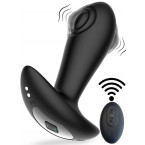 Cuneo Anale con Due Sfere Vibranti e Telecomando Ricaricabile USB