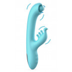 Vibratore Rabbit Murly con Palla Massaggiante 360° e doppia Vibrazione 22 x 3,6 cm