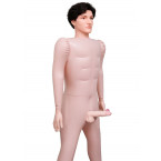 Bambolo Gonfiabile con Fallo Vibrante 18 x 4 cm.