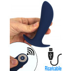 Stimolatore Prostata da Passeggio Vibrante Telecomandato Ricaricabile USB 12 x 3 cm.