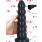 Yoo-Hoo - Fallo Anale con Aggancio Vac-U-Lock 24 x 6,4 cm. Nero