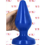 Classic Plug XXL - Cuneo Anale Gigante 24 x 8,9 cm. Blu