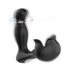 Stimolatore Anale e Testicoli Armony - Vibratore Surround con Telecomando Nero