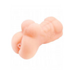 Andy - Mini Busto Maschile Masturbatore Morbido e Flessibile Color Carne