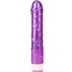 Pulsator - Vibratore Realistico in Morbido TPE 23 x 4,3 cm. Viola