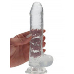Flavour M 2 - Fallo Realistico Real RAPTURE in Jelly 19 x 3,5 cm. Trasparente