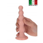 Fallo anale Made in Italy progressivo carne 14 x 3,5 cm.