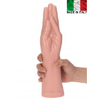 Braccio e mano con dita a freccia Made in Italy color carne 28 x 7 cm.
