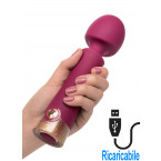 Starstruck Romance - Massaggiatore per Clitoride in Silicone 20 x 5 cm. Magenta Ricaricabile con USB
