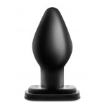 Cuneo anale XL di colore nero 13,3 x 5 cm.