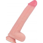 Kingcobra - Fallo Ultra Realistico in Silicone Dual Density 24 x 4,7 cm. Color Carne