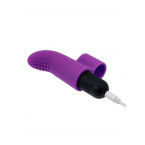 Mini Vibratore Viola da Dito Ricaricabile USB