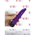 Omaggio Nyly - Mini vibratore classico viola 13,5 x 2,5 cm.