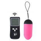 Ovetto Vibrante Wireless in ABS Privo di Ftalati 8 x 3,2 cm. Rosa