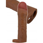 Guaina Fallica con Aggancio per Testicoli (+ 5 cm Lunghezza) e (+ 35% Circ.)