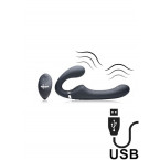 Fallo Indossabile Vibrante Senza Lacci Chris con Telecomando USB Ricaricabile 