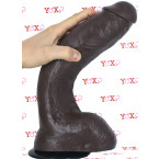 Jay XL - Fallo Realistico Gigante con Aggancio Mega-Hung 33 x 7,2 cm. Africano