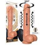 Vibratore Realistico con Spinta e Rotazione a 360º Flavius 21 x 4,2 cm