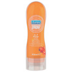 Durex 2 In 1 - Gel intimo e per Massaggi Stimolante al Guaranà - 200 Ml.