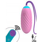 Ovetto Vibrante in Silicone Egy 7 x 2,8 cm Ricaricabile con USB