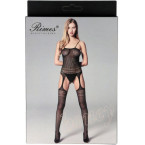 Bodystocking Sensuale "ARIA" Taglia Unica Elasticizzata (36-48) Nero