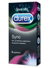 Profilattici Durex "SYNC" - 6 Pezzi