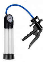 Sviluppatore Pene a Pompa Pressure Touch Gun con Manometro 21,5 X 6,35 cm.