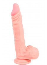 Fallo Realistico in Puro Silicone Morbido e Flessibile 21 X 3,8 cm.