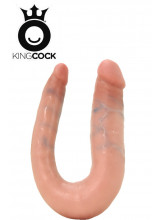 KING COCK -  Fallo Doppio Anale e Vaginale - Alta Qualita MADE in USA