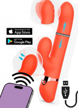 Vibratore Rabbit con APP - Vibra, stimola e sditalina Mindy 