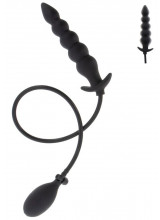 Plug Anale Gonfiabile 18,5-23 cm x 4-5,5 cm Silicone Nero
