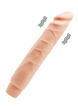 Vibratore Realitico BAILE Colore Carne 25,5 x 4,9 cm.