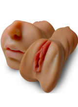 Masturbatore 3 in 1 Vagina, Ano e Bocca Super Jess