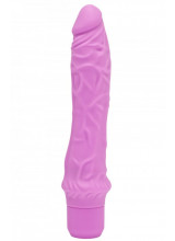 Vibratore Realistico in PURO SILICONE impermeabile 23 x 4,5 cm.