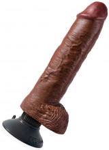 KING COCK - Vibratore Ultra Realistico 26 x 5,1 cm - Alta Qualita MADE in USA Africano