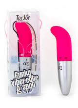 Vibratore Stimolatore Punto G Funky Rosa 12 x 3 cm.