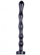 Boa Digest - Gut Snake Dildo Flessibile 37 x 3,8 cm. Nero